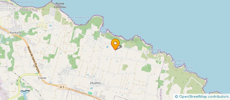 localisation de l'entreprise VILLA ANDREANE à LE MOULE