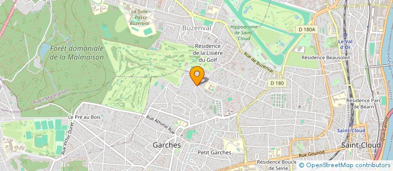 localisation de l'entreprise VILLA ANGE VOLANT à GARCHES