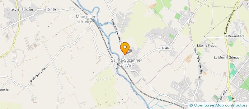 localisation de l'entreprise VILLA ARTE  SAINTE-SUZANNE-SUR-VIRE