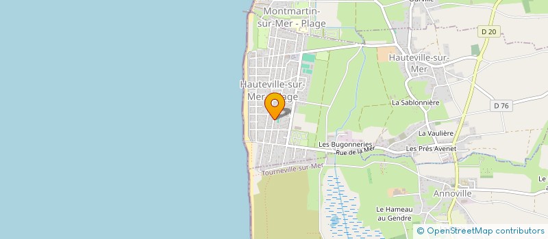 localisation de l'entreprise VILLA AUGUSTINE  HAUTEVILLE-SUR-MER