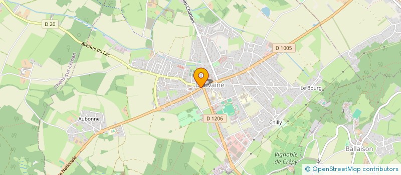 localisation de l'entreprise VILLA AUREA  DOUVAINE