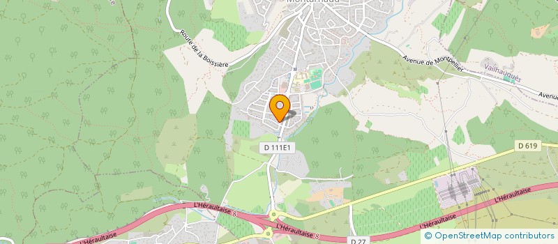 localisation de l'entreprise VILLA AZURE  MONTARNAUD