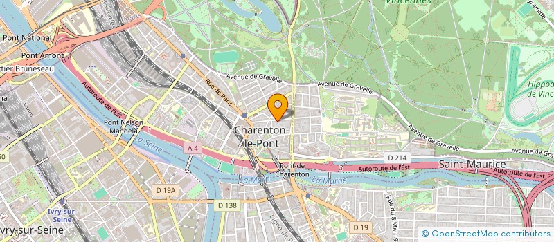 localisation de l'entreprise VILLA BEL AIR  CHARENTON-LE-PONT