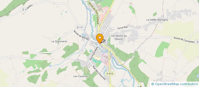 localisation de l'entreprise VILLA BOHEME à CORMEILLES