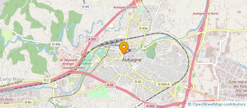 localisation de l'entreprise VILLA BORGHESE à AUBAGNE