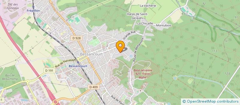 localisation de l'entreprise VILLA BRAGANCE  BESSANCOURT