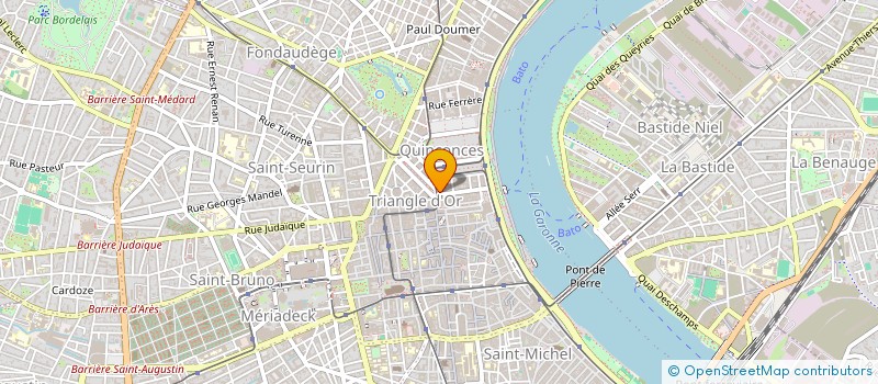 localisation de l'entreprise VILLA CARLOTTA à BORDEAUX
