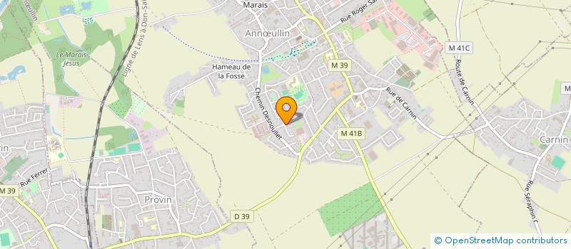 localisation de l'entreprise VILLA CASSA FLORE  ANNULLIN