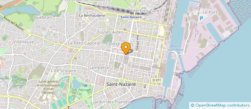 localisation de l'entreprise VILLA CAVALIERE à LA BAULE-ESCOUBLAC