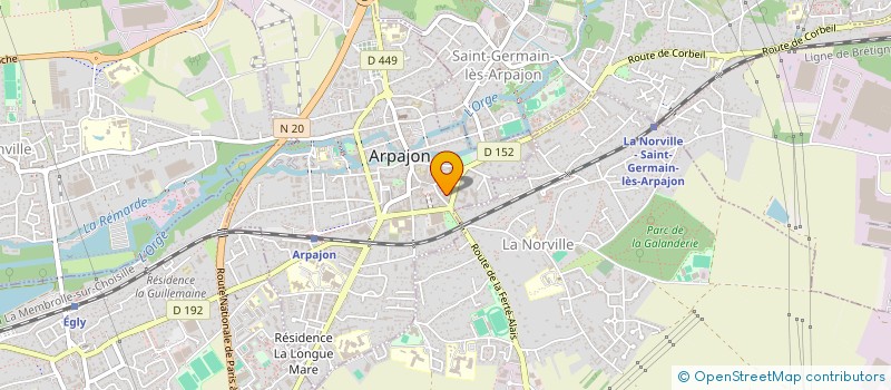 localisation de l'entreprise VILLA CESAR à ARPAJON