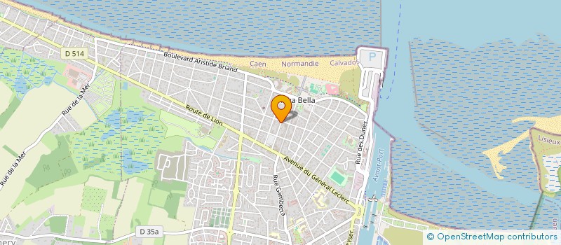 localisation de l'entreprise VILLA CHANTEREYNE  OUISTREHAM