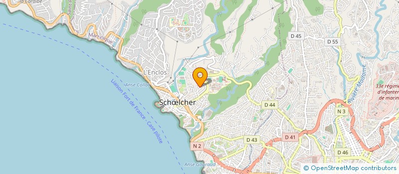 localisation de l'entreprise VILLA CHARLES-SAINTE-CLAIRE à SCHŒLCHER
