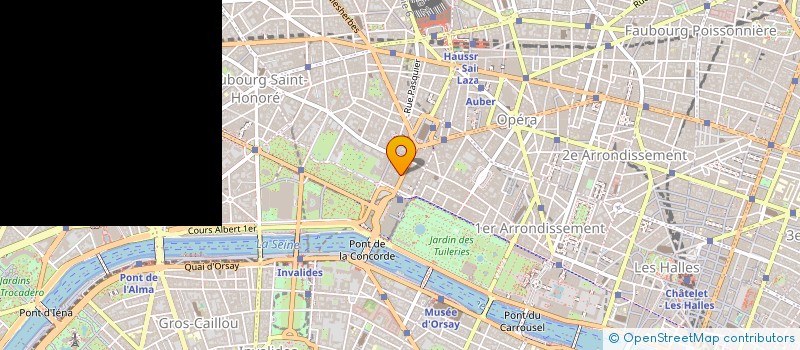 localisation de l'entreprise VILLA CHLOE à PARIS