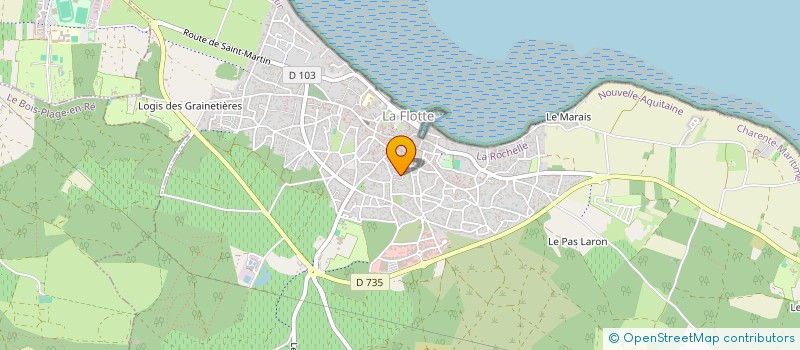 localisation de l'entreprise VILLA CLEMENCE  LA FLOTTE