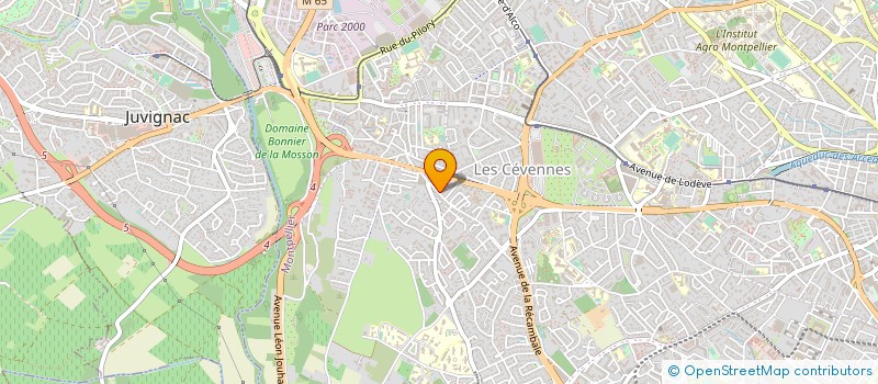 localisation de l'entreprise VILLA CONSTRUCTION à MONTPELLIER