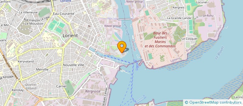 localisation de l'entreprise VILLA CORNIC  LORIENT