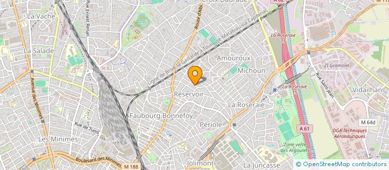 localisation de l'entreprise VILLA COSY à TOULOUSE