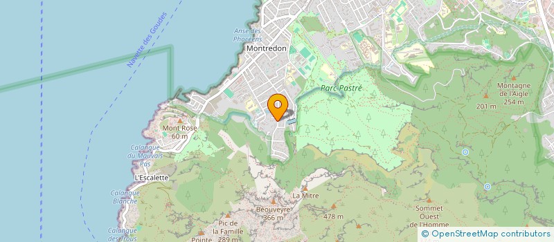 localisation de l'entreprise VILLA COTY à MARSEILLE