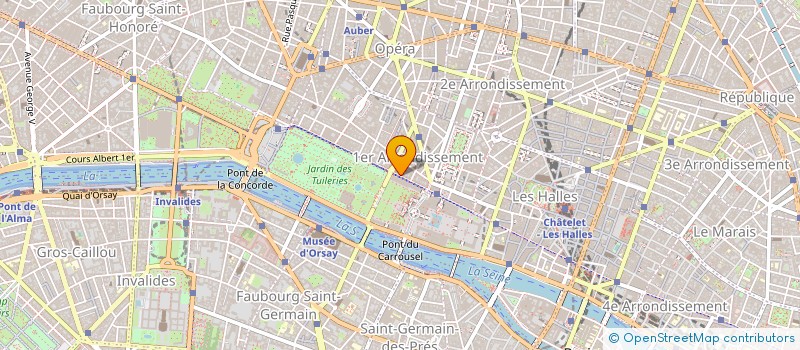 localisation de l'entreprise VILLA COUTURES à PARIS