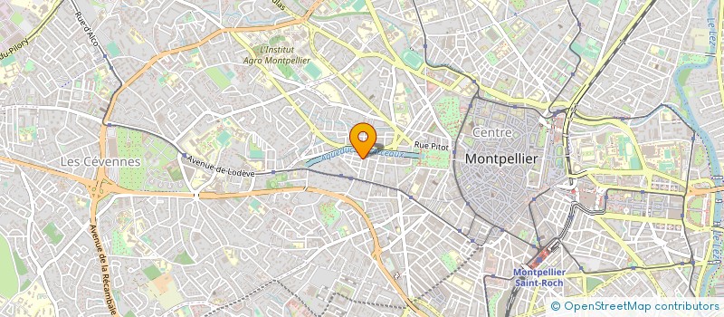 localisation de l'entreprise VILLA CREA CONCEPT à MONTPELLIER