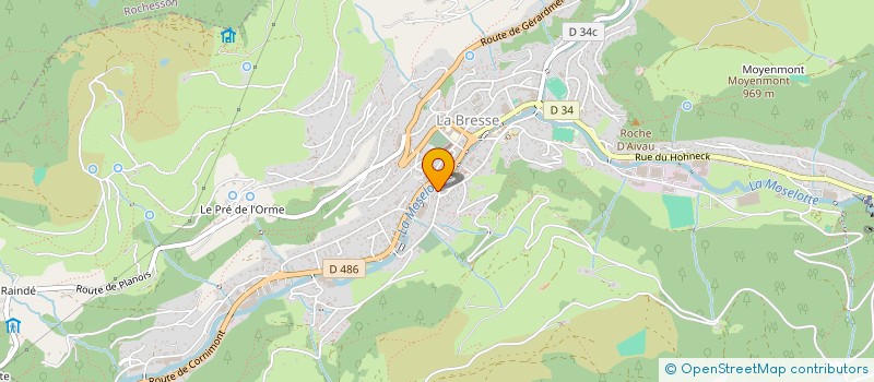 localisation de l'entreprise VILLA D'ASIE  LA BRESSE