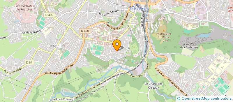 localisation de l'entreprise VILLA D'ESTE ENVIRON EXTERIEUR INTERIEUR  CHERBOURG-EN-COTENTIN