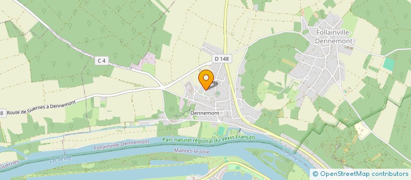 localisation de l'entreprise VILLA D'OR  LIMAY