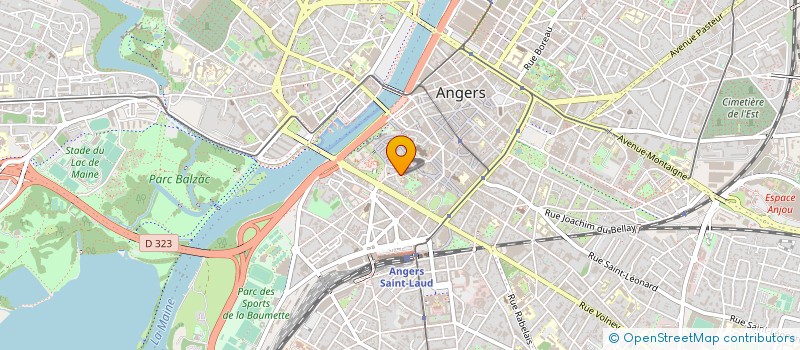 localisation de l'entreprise VILLA D'OSE  ANGERS