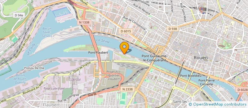 localisation de l'entreprise VILLA DARGENT à ROUEN