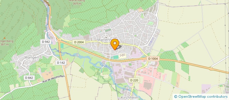 localisation de l'entreprise VILLA DE BARIA  MARLENHEIM