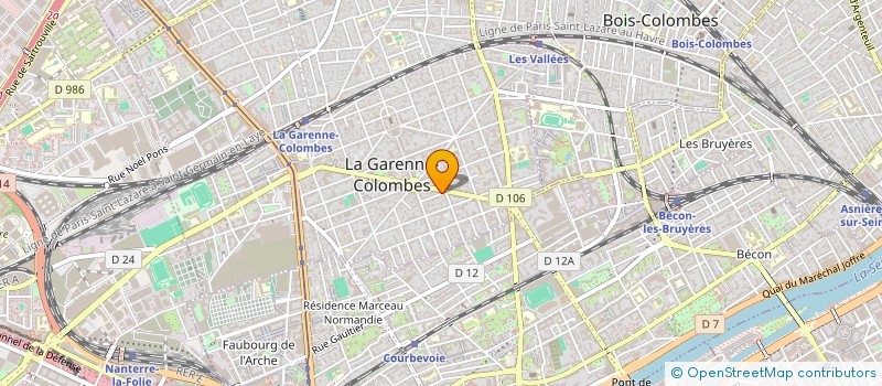 localisation de l'entreprise VILLA DE CHINE  LA GARENNE-COLOMBES