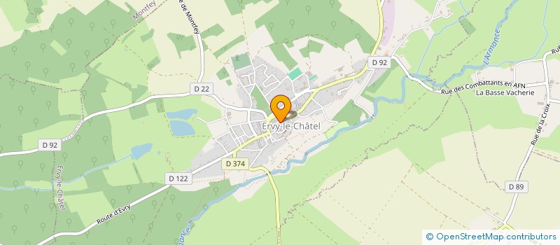 localisation de l'entreprise VILLA DE L'EXTRA  ERVY-LE-CHATEL