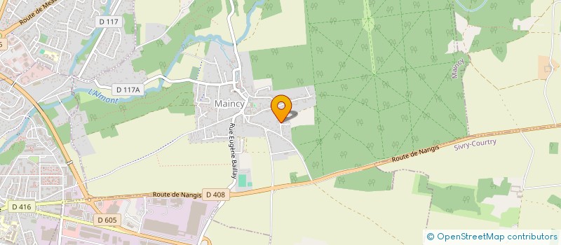 localisation de l'entreprise VILLA DE L'OREE  MAINCY