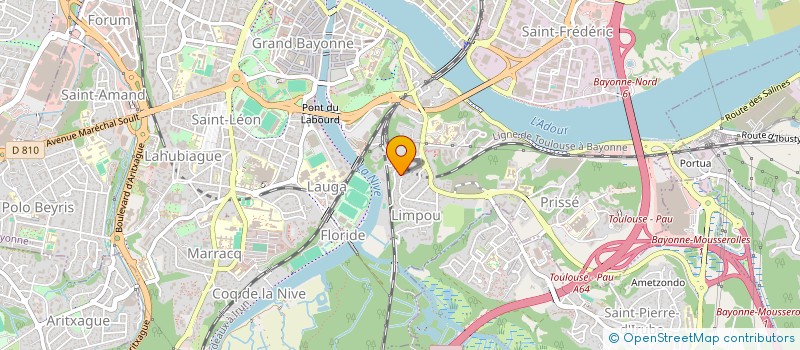 localisation de l'entreprise VILLA DE LA CHANTERAIE à BAYONNE