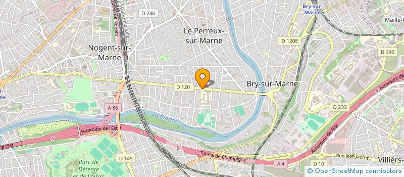 localisation de l'entreprise VILLA DE LA GARENNE à LE PERREUX-SUR-MARNE