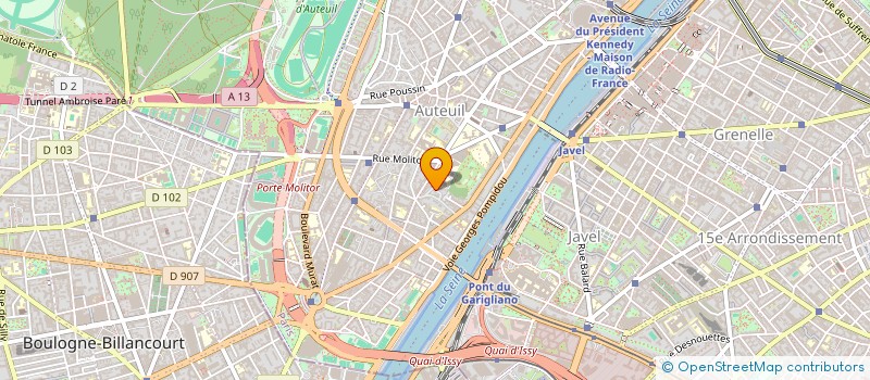 localisation de l'entreprise VILLA DE LA REUNION  PARIS