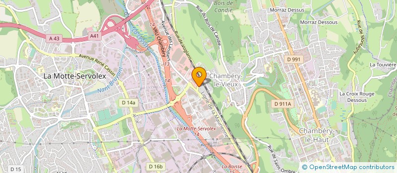 localisation de l'entreprise VILLA DECOR  CHAMBERY