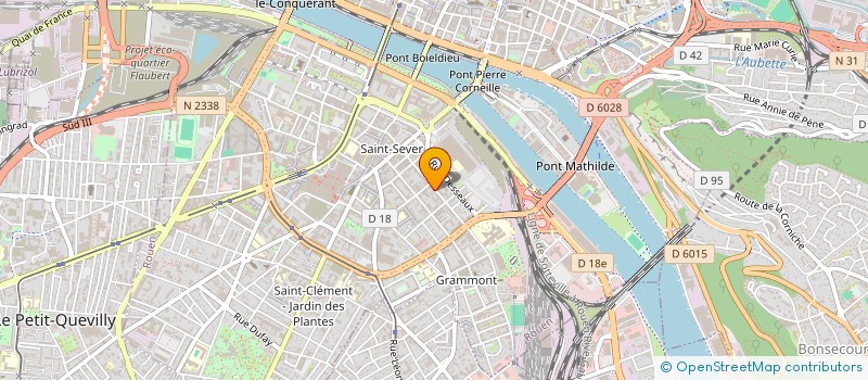localisation de l'entreprise VILLA DES ARTS à ROUEN