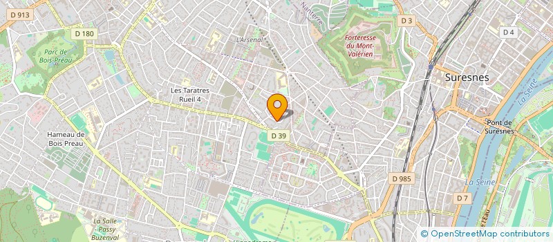 localisation de l'entreprise VILLA DES FILIOLES à RUEIL-MALMAISON