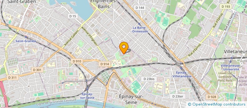 localisation de l'entreprise VILLA DES TROIS COCOTIERS à EPINAY-SUR-SEINE