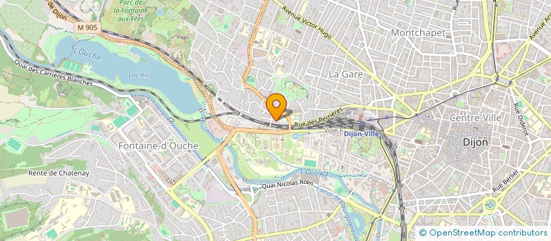 localisation de l'entreprise VILLA DES TRUFFES  DIJON