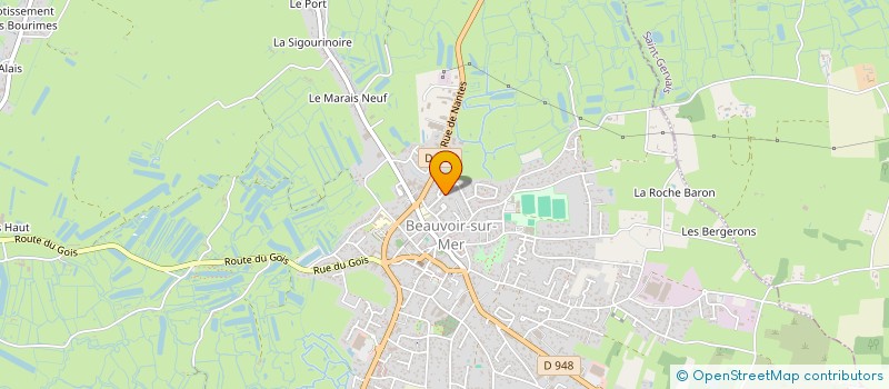 localisation de l'entreprise VILLA DESLOGES  BEAUVOIR-SUR-MER