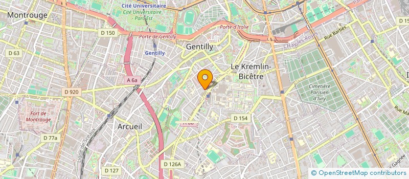 localisation de l'entreprise VILLA DIDIER  GENTILLY