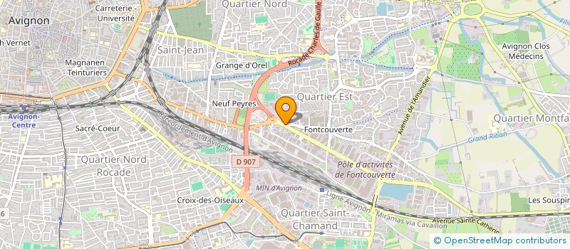 localisation de l'entreprise VILLA DU GARDON  AVIGNON