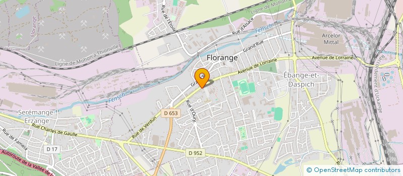 localisation de l'entreprise VILLA DU PARC à FLORANGE