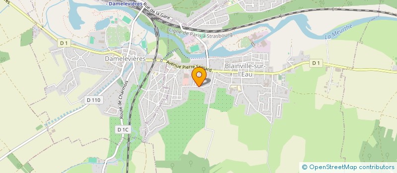 localisation de l'entreprise VILLA DU PONT DE L'OSO  BLAINVILLE-SUR-L'EAU