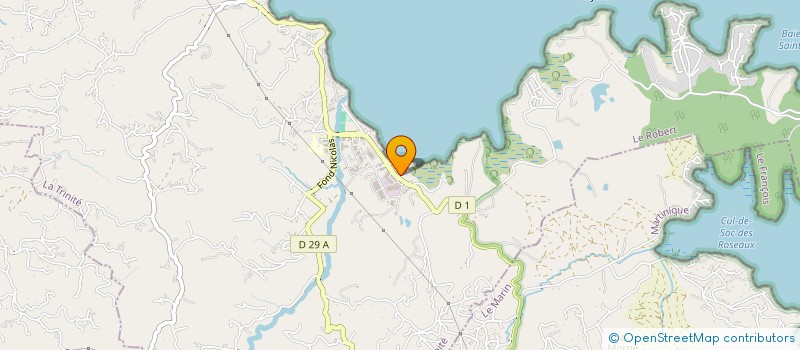 localisation de l'entreprise VILLA DU ROCHER  LE ROBERT