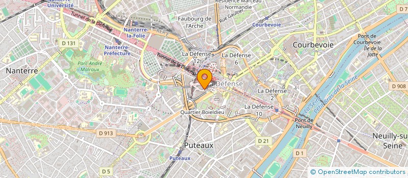 localisation de l'entreprise VILLA DUMOTEL  PUTEAUX