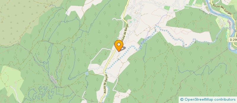 localisation de l'entreprise VILLA DYANE  SALAVAS