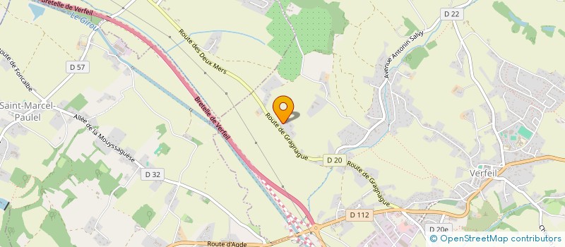 localisation de l'entreprise VILLA EN MAURY  VERFEIL